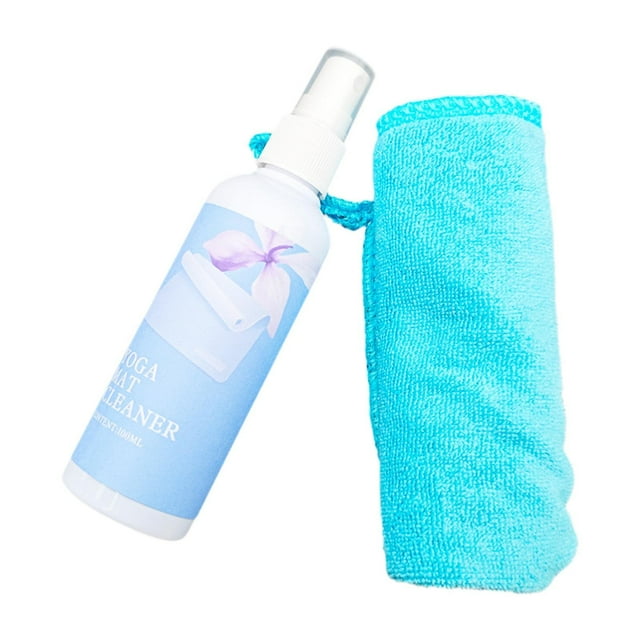 Limpiador de esterillas de yoga de 100 ml, limpiador de equipos de gimnasio, limpieza portátil de esterillas de ejercicio para Tipo B