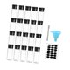 thumbnail image 4 of Juego de salero y pimentero, botellas de condimentos, dispensador hermético de tarros de especias de 3,5 para almacenar especias, condimentos, bols 20 piezas, 4 of 8
