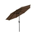 thumbnail image 2 of Westin Outdoor 9 Ft Patio Market Umbrella with Tilt & Crank, Coffee, 2 of 5