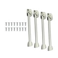 thumbnail image 1 of Patas de mesa plegables de 4 piezas, estables y portátiles para mesitas de noche, mesas auxiliares, 26cm Blanco, 1 of 7