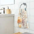 thumbnail image 5 of Colorful Flowers Floral Cotton Face Towels Soft Hand Towel Absorbent Bathroom Towel for Kitchen Hotel Decoration, 5 of 7
