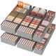 thumbnail image 1 of Organizador de cajones Lifewit Clothes for Clothes for Closet, 24 unidades, color gris, 1 of 8