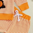 thumbnail image 6 of Jkety My First Halloween Baby Boy Girl Outfits Cutest Pumpkin Romper Shirt Pants Hat 3Pcs Clothes Set Outfits Baby Boy(Orange,12-18 Months), 6 of 6