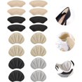 thumbnail image 1 of 8 Pairs Heel Pads Inserts for Loose Too Big Heel Inserts for Women & Men, 1 of 5
