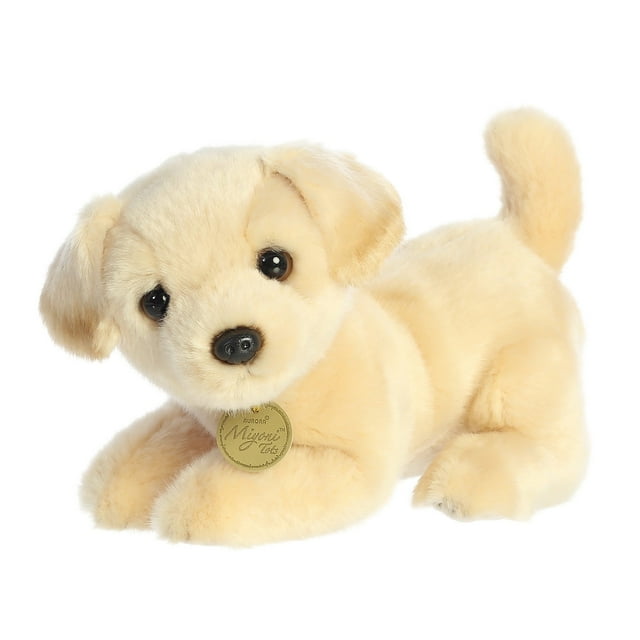 Aurora Peluches - Yellow Lab Aurora 9 Pouces