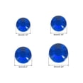 thumbnail image 2 of 5376Pcs 12 Hojas de Pegatinas de Rhinestone 3/4/5/6 mm Gemas Autoadhesivas para Decoración DIY, Azul Oscuro, 2 of 5