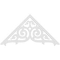 thumbnail image 2 of Ekena Millwork 48"W x 24"H x 1"P (12/12) Pitch Athens Architectural Grade PVC Gable Pediment, 2 of 5