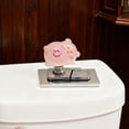 thumbnail image 6 of PP Plastic Heart-Shaped Piggy Toilet Button for Women with Long Nails, Effortless Flushing, Easy Installation, Versatile Use, 6 of 9