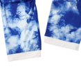 thumbnail image 5 of Baywell Tie-dye Lounge Sets for Women Sweatsuits Two Piece Outfit Long Sleeve Pajamas Set Sweatshirt with Pants Blue S-2XL, 5 of 9
