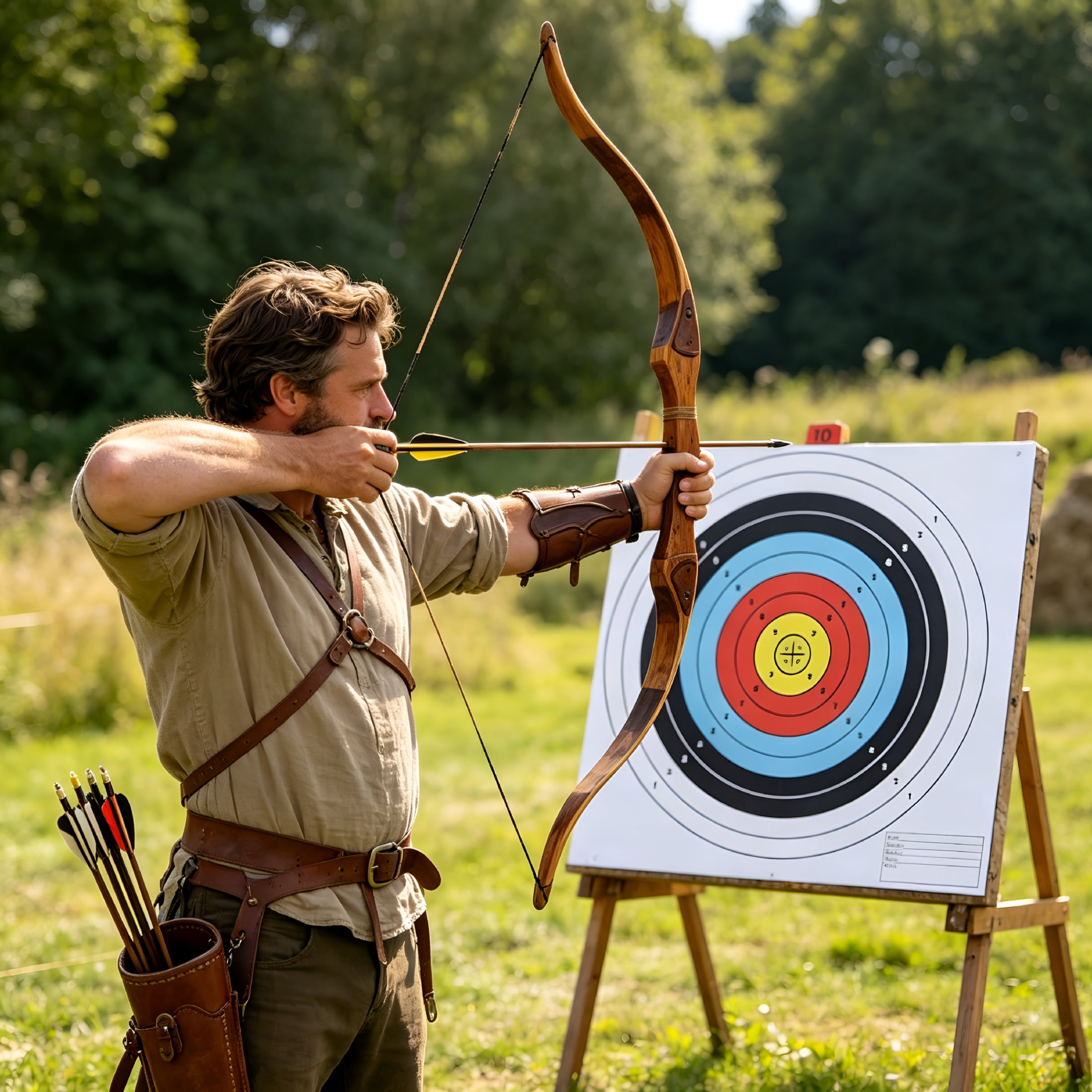 BESTSKY Paper Targets for Shooting-17 X 17 In,50-Pack-10-Ring 5-Color Bullseye Targets for Shooting Range&Pistol Practice-Archery&Airsoft Accessories