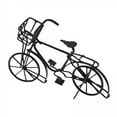 thumbnail image 1 of Bicicleta en miniatura,1:12 Casa de muñecas Bicicletas de metal en miniatura Bicicleta,Mini casa de muñecas Modelo de bicicleta Accesorio de decoración,Artesanía Estatua Tienda Jardín, 1 of 8