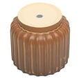 thumbnail image 4 of Better Homes & Gardens 9 inch Copper Paul Planter - Ribbed Ceramic Design with Drainage Hole, 4 of 9