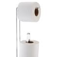 Bath Bliss Toilet Paper Reserve and Dispenser in Chrome