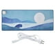thumbnail image 1 of Almohadilla de escritorio cálida 3 velocidades Control táctil Alfombrilla de ratón calefactora de escritorio para niños Adolescentes Adultos Enchufe CN 220VUnder The Moon Whale, 1 of 10