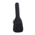 thumbnail image 3 of Bolsa para bajo con bolsillos frontales con cremallera Accesorios para instrumentos musicales Suministros de protección suave Estuche para guitarra Bolsa de guitarra, 3 of 8