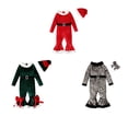 thumbnail image 4 of Billuyoard Disfraz de Navidad para niñas, traje cálido de manga larga con parte inferior de campana, traje para recién nacidos, accesorios de Type3 NO3, 4 of 6