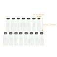 thumbnail image 2 of 15pcs Plastic Juice Bottles with Lids, Empty Beverage Containers for Juice, , Water, and Drinks Storage, 2 of 6