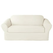 Sure Fit Twill Supreme Loveseat Covers