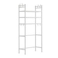thumbnail image 2 of Ftwytp 3-Tier Bathroom Storage Rack with Waterproof & Anti-Slip Design, Plastic & Iron Multi-Purpose Organizer for Bathroom Laundry Balcony, Durable Space-Saving Household Storage Solution, 2 of 7