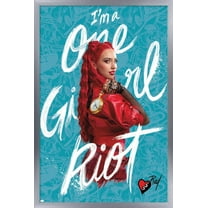 Disney Descendants: The Rise of Red - Red Wall Poster, 22.375" x 34" Framed