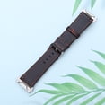 thumbnail image 3 of MasteelfCA Leather Creative Watch Band Premium Replacement Wristband Strap for Fitbit Ionic Watch (Coffee), 3 of 8