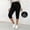 Black, variant on BUIGTTKLOP Capris for Women Casual High Waisted Skinny Capri Leggings Stretchy Pull on Waisted Cropped Casual Pants with Pockets