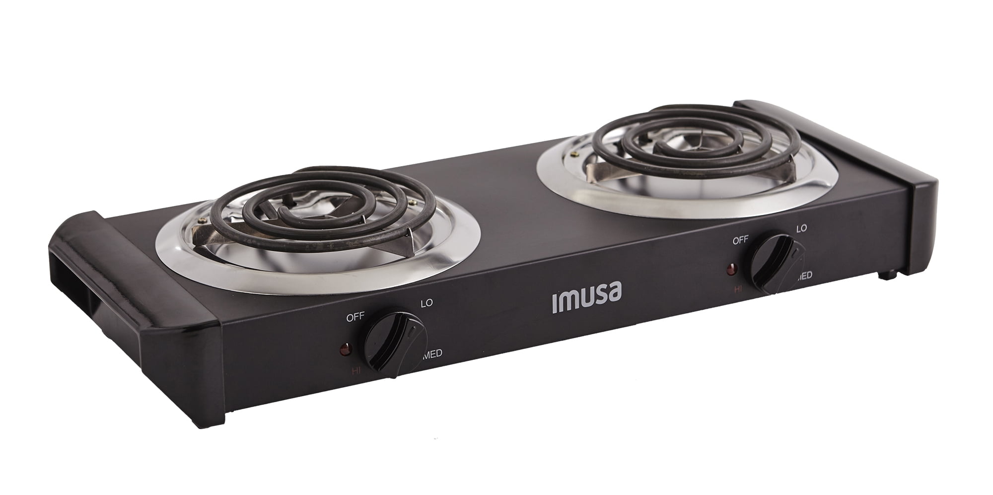 imusa double burner hot plate