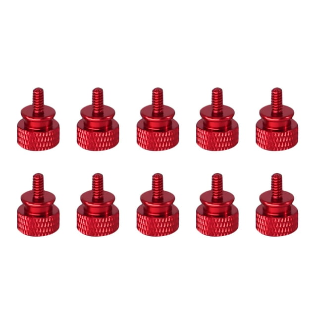 Weiweiguan 10 Pcs Vis en Alliage d'Aluminium pour Châssis d'Ordinateur