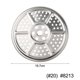 thumbnail image 3 of 1pcs 304 Stainless Steel 15-39cm Steamer Tray Round Steamer Rack Steaming Plate Kitchen Supplies Steamers Tray, 3 of 11