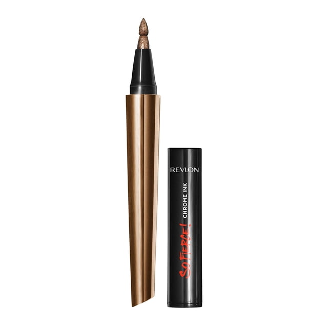 Delineador líquido Revlon So Fierce! Tinta cromada 902 Bronzage de 0,9 ml