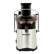 PowerXL Self Cleaning Juicer Plus, 2 Variable Speeds, 2.1 Quart Capacity, 1000 Watts, Stainless Steel
