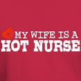 thumbnail image 3 of CafePress - My Wife Is A Hot Nurse Dark T Shirt - Men's Classic Graphic Cotton T-Shirt, 3 of 4