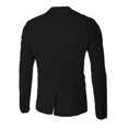 thumbnail image 2 of CENL Men Formal Business Work Button Blazer Jacket Casual Slim Fit Suit Coat Tops, 2 of 9