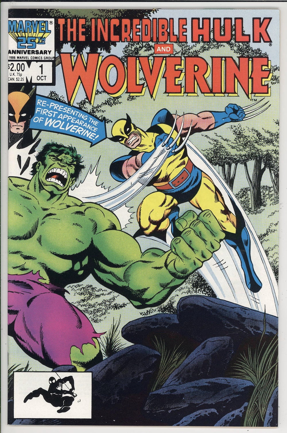 Cover of Incredible Hulk and Wolverine #1
