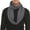 Charcoal Gray, variant on 100% Merino Wool Infinity Loop Scarf - Midweight