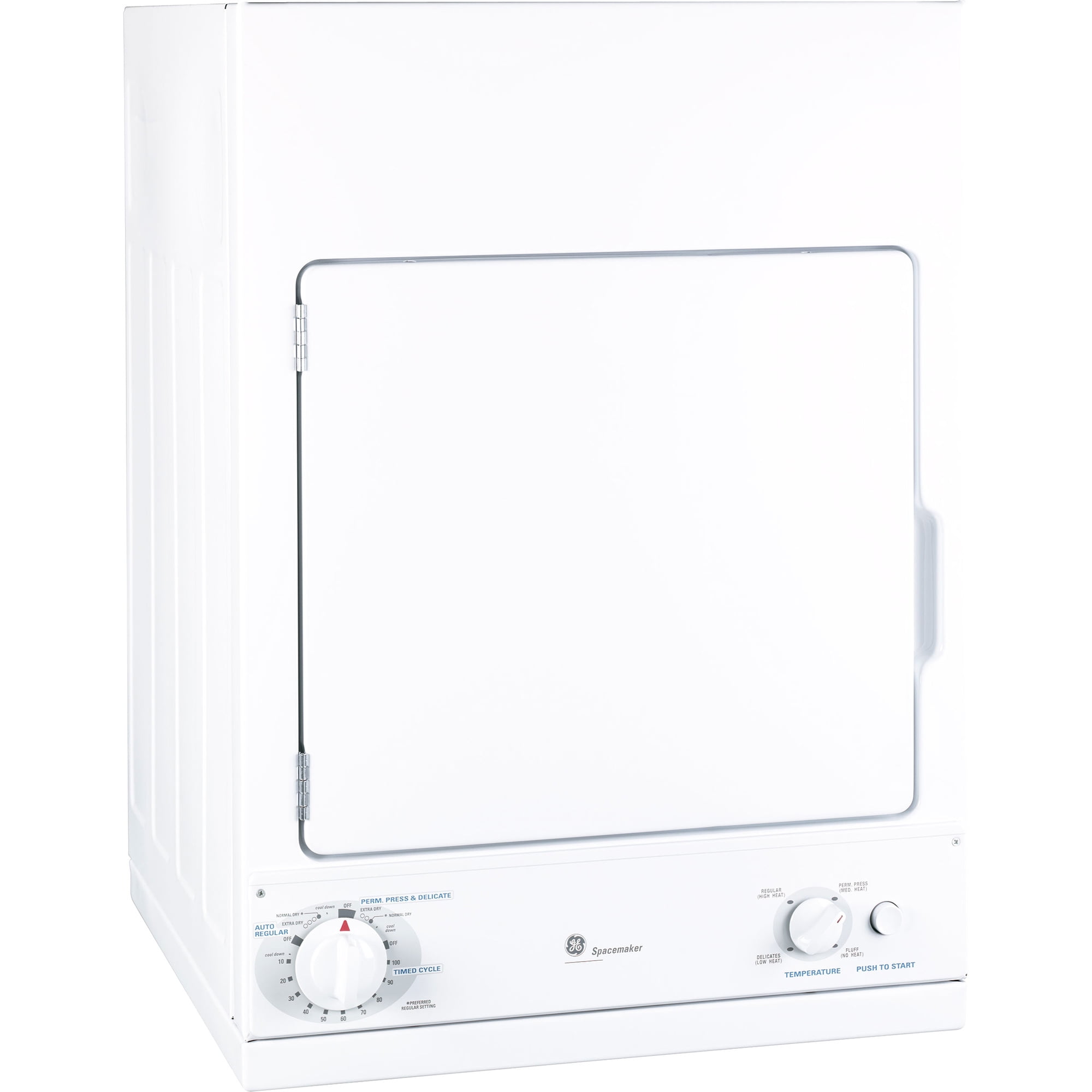 GE Spacemaker Dsks433ebww Electric Dryer