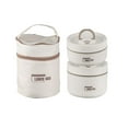 thumbnail image 3 of veasfak Lunch Box Set Stackable Bento Box Snack Box Leak Stainless Steel Food Lunch 2PCS, 3 of 9