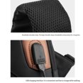 thumbnail image 2 of Transemion OxfordCloth Breathable Shoulder Bag For Convenient Storage And Easy Carry When Going Out Waterproof black, 2 of 6
