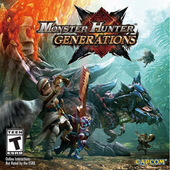 MONSTER HUNTER GENERATIONS.-3DS Nintendo Nintendo 3DS