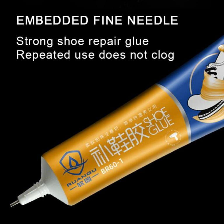Self-adhesive Shoemaker Shoe Glue Waterproof Shoe Repair 50ml,Superglue  With Non-Drip For Vertical Applications,Clear Glue With Precise Nozzle,  Shoe Repair Adhesive For Every Shoes. - Shoe Repair