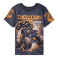 thumbnail image 1 of Camiseta Monster Jam Digatron para niños gris antracita/amarillo 10-12, 1 of 6