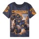 thumbnail image 1 of Camiseta Monster Jam Digatron para niños gris antracita/amarillo 10-12, 1 of 6