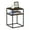 Columbia Walnut, variant on Furinno Moretti Modern Lifestyle Stackable Shelf, 1-Tier, French Oak Grey