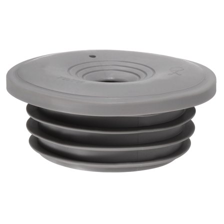 Drain Pipe Seal Ring, Anti-Odor Floor Drain Plug Sewer Pipe Seal Ring for 70-75mm Drainage Pipes, Grey