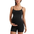 thumbnail image 1 of Mameluco de entrenamiento para maternidad CRZ YOGA Butterluxe Black Medium, 1 of 5
