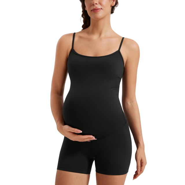 Mameluco de entrenamiento para maternidad CRZ YOGA Butterluxe Black Medium