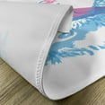 thumbnail image 5 of Ambesonne Animal Place Mats Set of 4, Cartoon Jumping Dolphin, Standard Size, Blue Purple Pink, 5 of 6