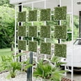 thumbnail image 7 of Sunshades Depot Artificial Reineckea Carnea-Olive Fence Panel Green Wall Windscreen Privacy Screen Decorative Ivy Faux Leaves-28Pcs, 7 of 7