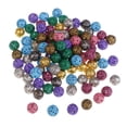 thumbnail image 2 of jifeng 100x Perles Métalliques Décoratives pour Artisanat Perles Intercalaires Rondes Collier 8mm, 2 of 8