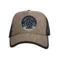 thumbnail image 1 of Top Headwear Happy Place Straw Adjustable Trucker Hat - Natural/Brown, 1 of 2